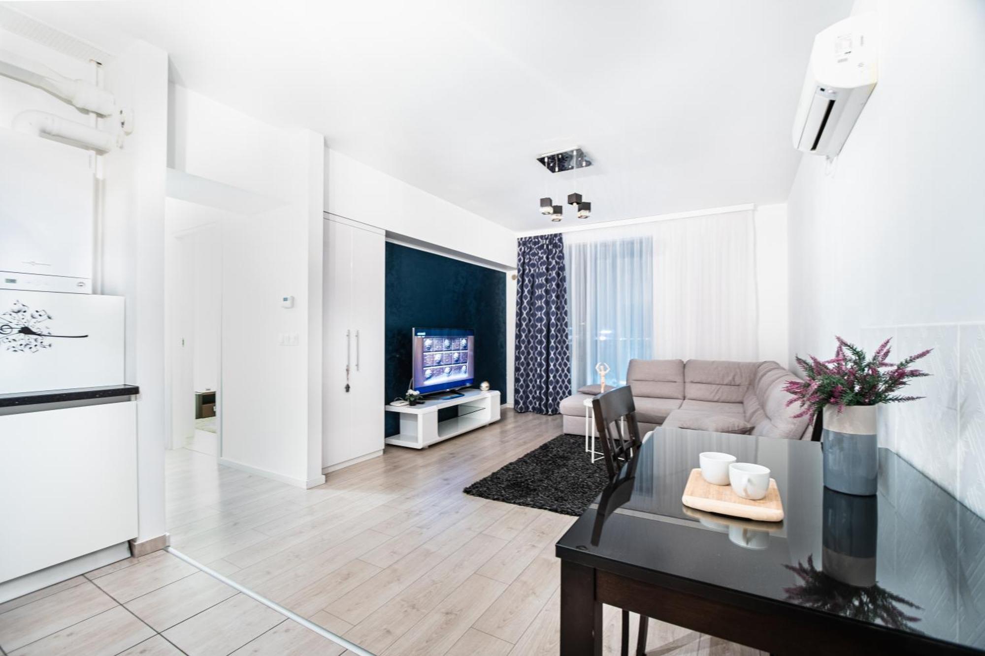 Apartament Opal Luxury Aviatiei Bukareszt Zewnętrze zdjęcie