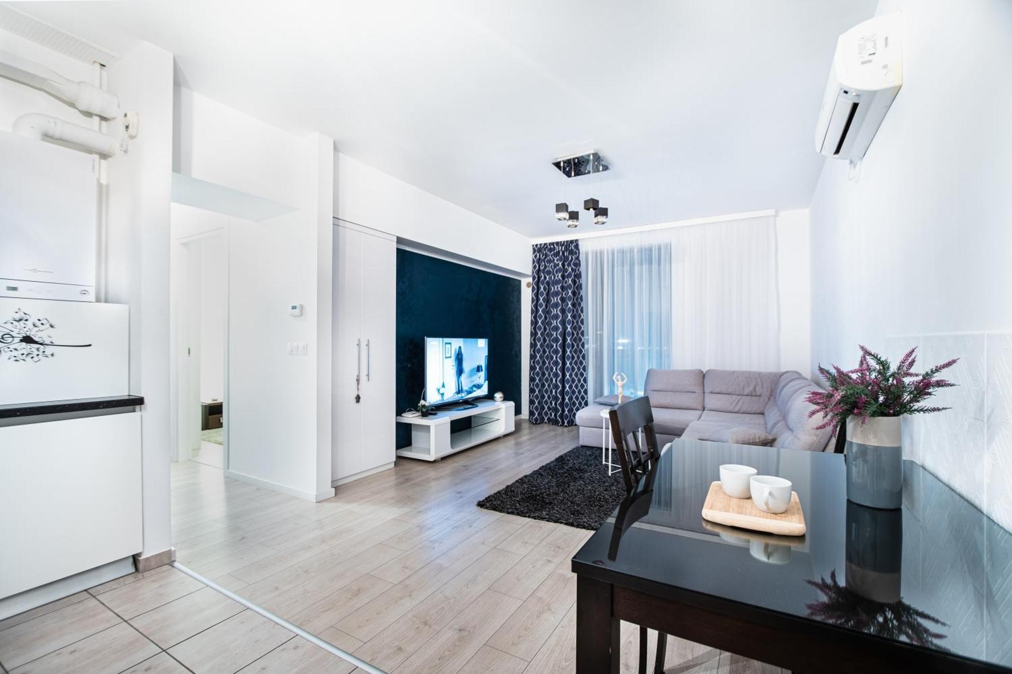Apartament Opal Luxury Aviatiei Bukareszt Zewnętrze zdjęcie