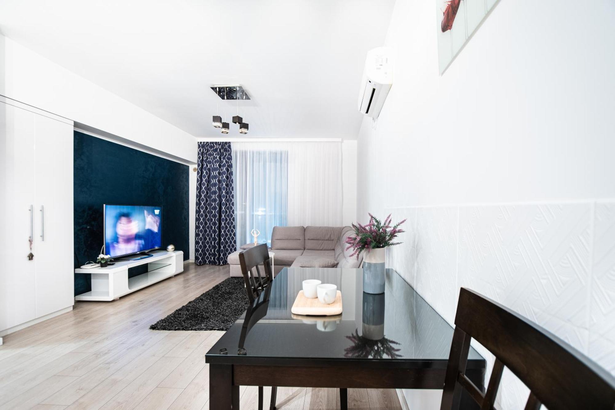 Apartament Opal Luxury Aviatiei Bukareszt Zewnętrze zdjęcie