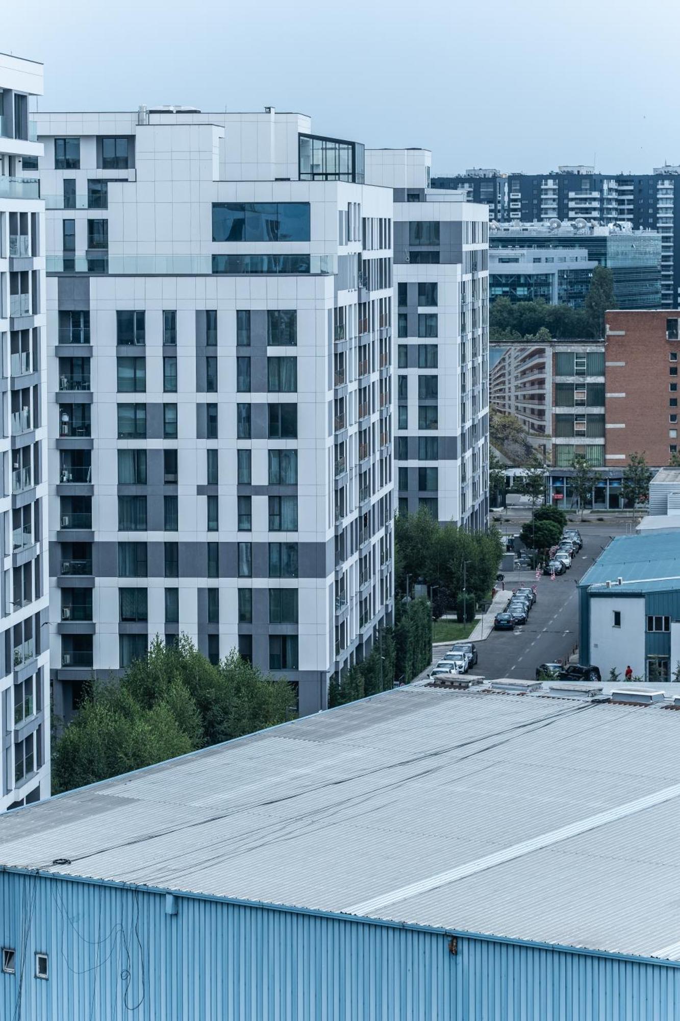 Apartament Opal Luxury Aviatiei Bukareszt Zewnętrze zdjęcie